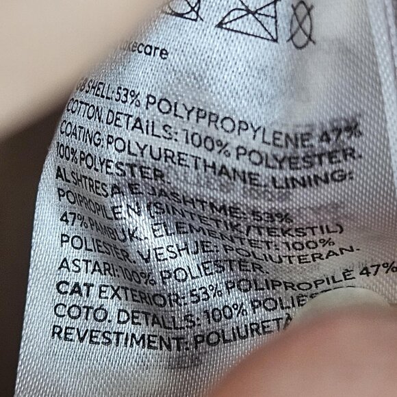 H&M Women's Straw Handbag with Braided Straw Design & Faux Leather Handles/Trim - Picture 9 of 10